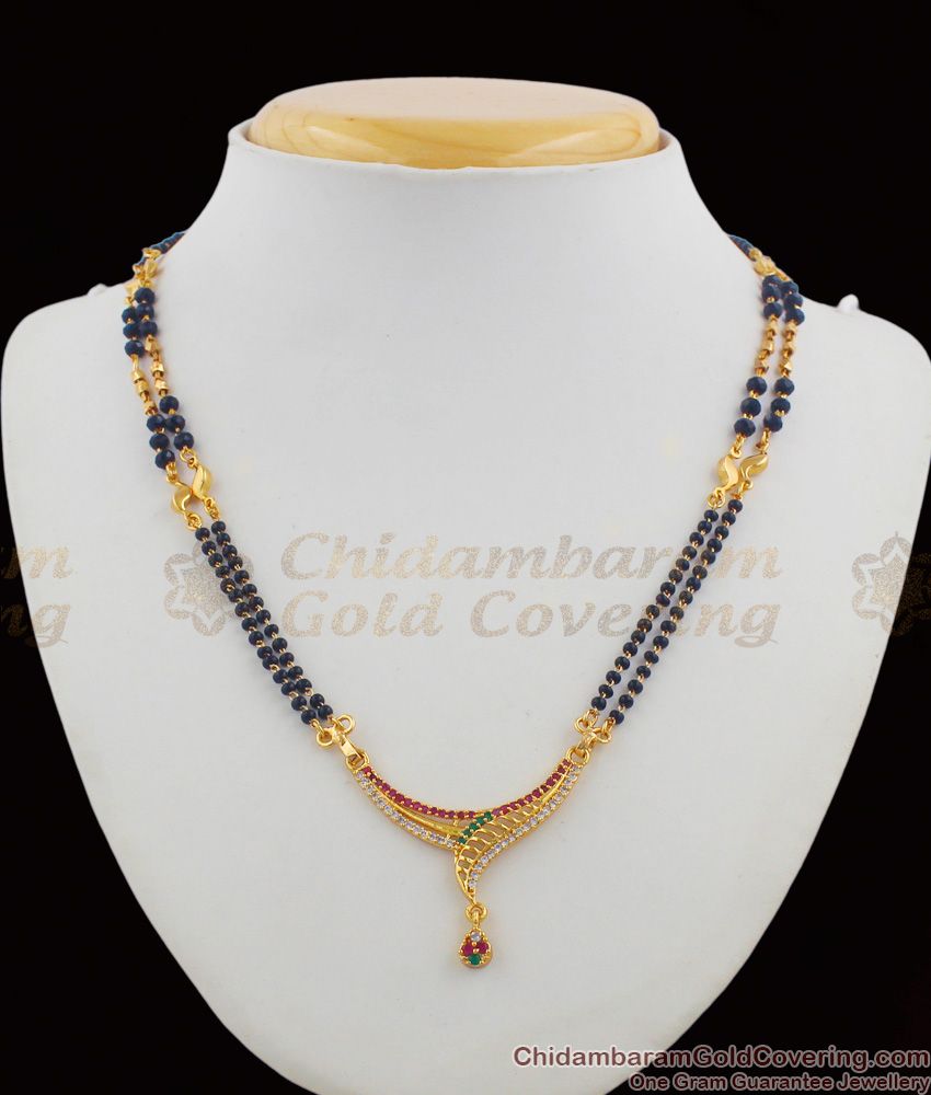 Double line clearance mangalsutra chain